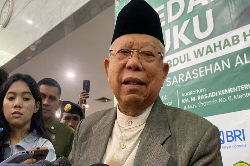 KH Ma'ruf Amin Tak Masalah RI Gabung BoP Sepanjang Tetap Dukung Palestina Merdeka