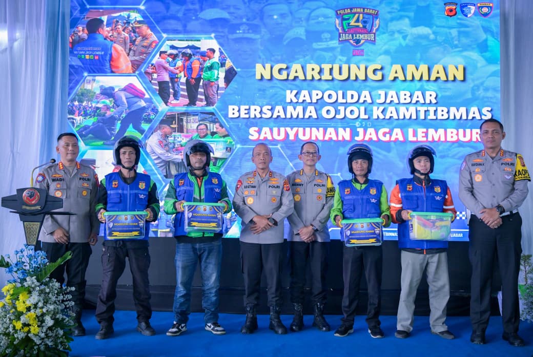 Perkuat Sinergi Kamtibmas, Kapolda Jabar Resmikan Bengkel dan Warung Ojol dalam Agenda ‘Ngariung Aman’