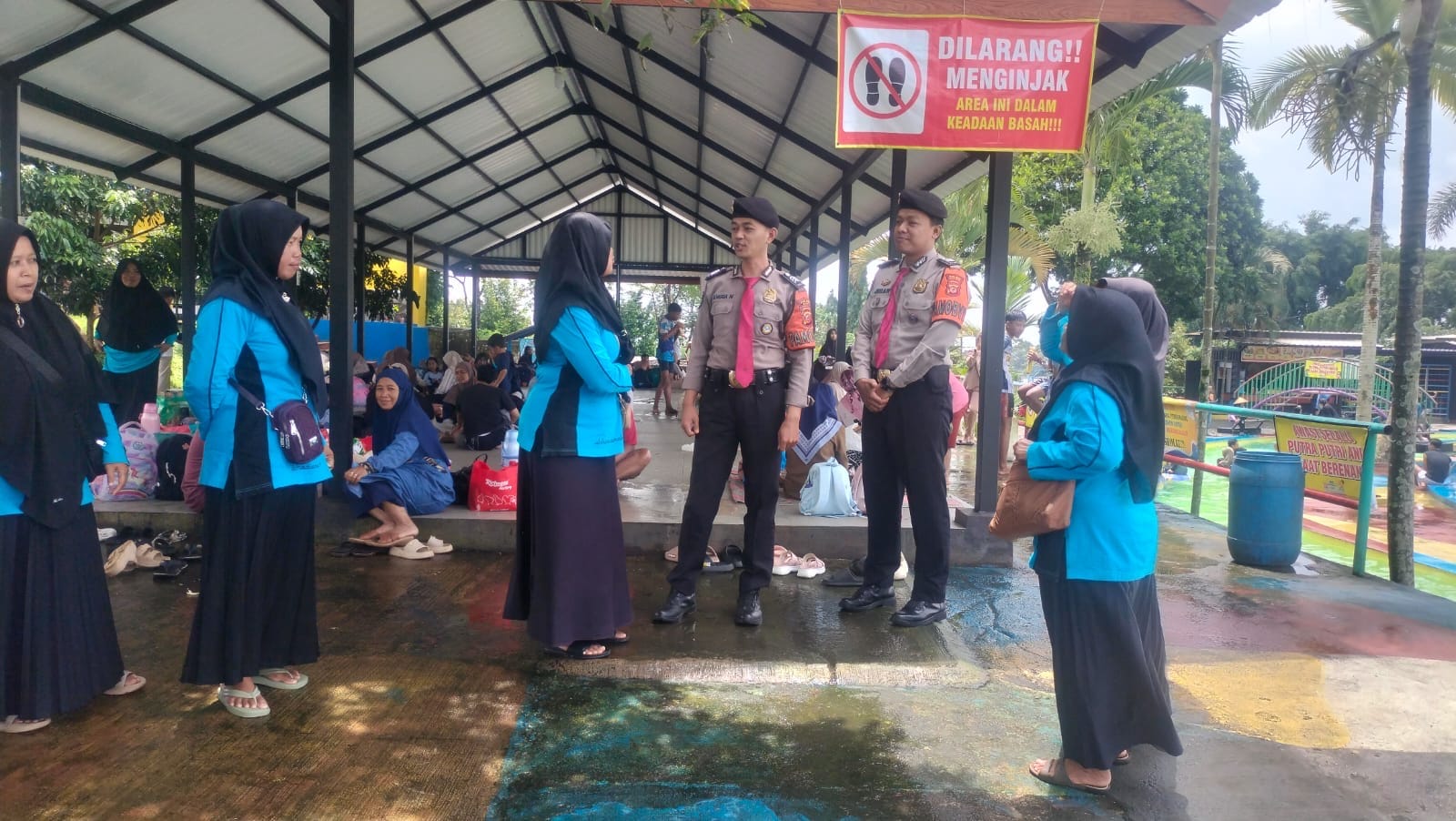 Sat Samapta Polres Ciamis Intensifkan Patroli Objek Wisata, Pastikan Keamanan Pengunjung di Musim Libur