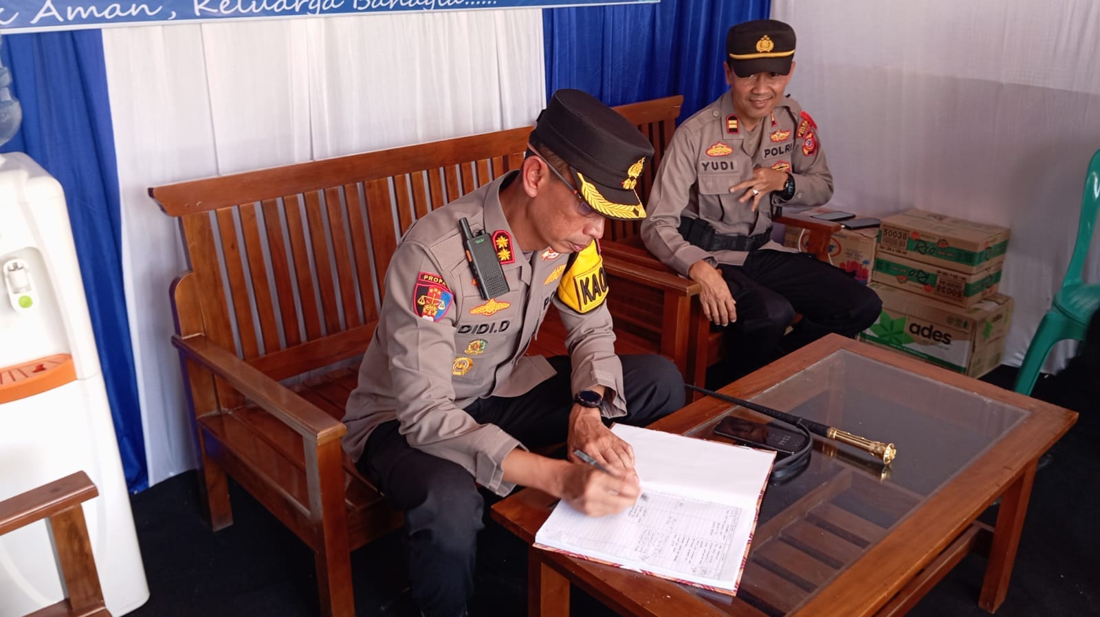 Kapolres Banjar Pimpin Langsung Pengecekan Pos Pengamanan dan Pelayanan, Pastikan Kesiapan Operasi Ketupat Lodaya 2026