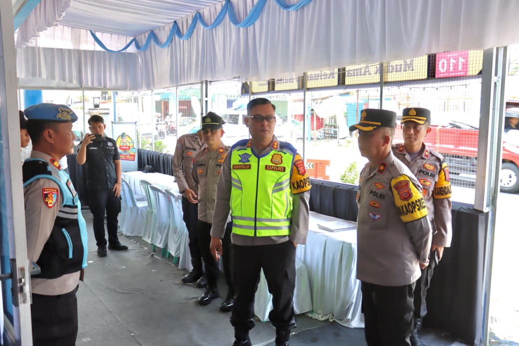 Kapolres Ciamis Turun Langsung Cek Rumble Strip dan Kesiapan Pospam, Perkuat Peran Polisi dalam Pengamanan Arus Mudik