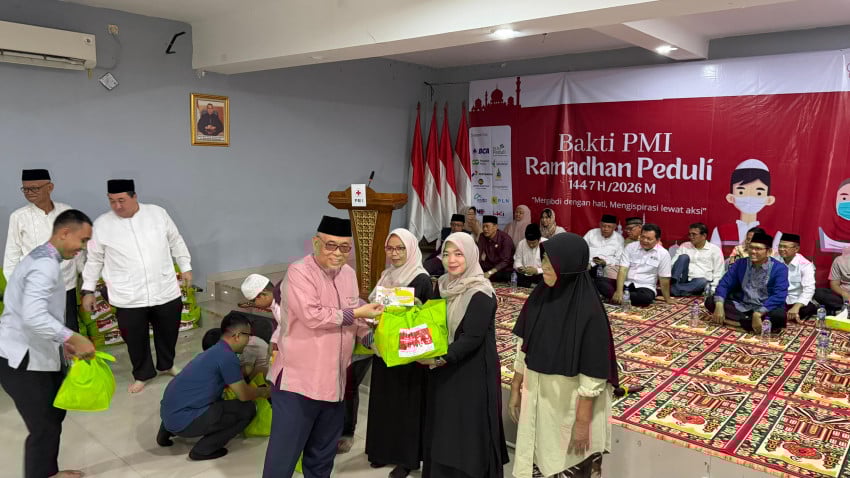 MNC Peduli Dukung PMI Jakpus Gelar Buka Puasa Bersama, Santuni 600 Anak Yatim dan Duafa