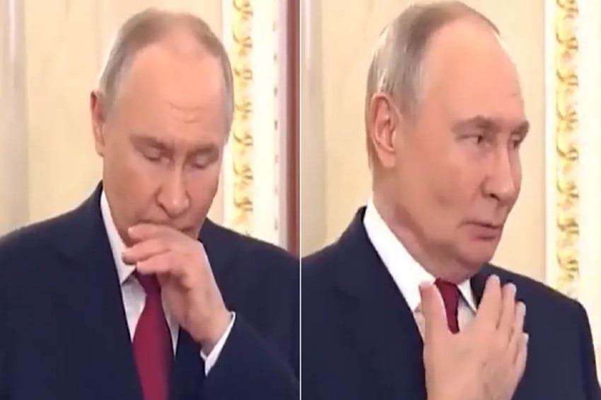 Putin Batuk Berulang Kali saat Pidato, Kremlin Bergegas Menghapus Videonya