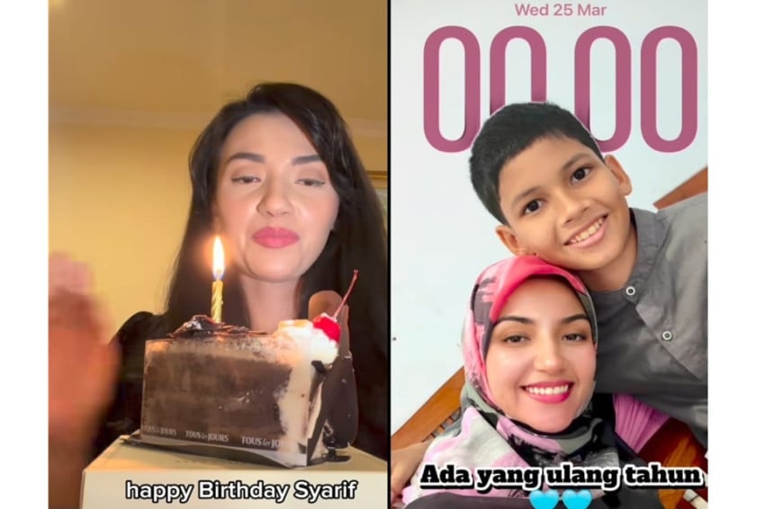 Setelah 9 Tahun, Tsania Marwa Akhirnya Bisa Peluk Anak saat Ulang Tahun