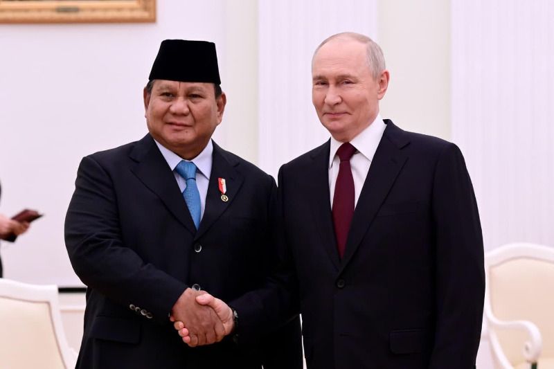 Prabowo dan Putin Perkuat Kerja Sama Energi, Antariksa, hingga Pendidikan
